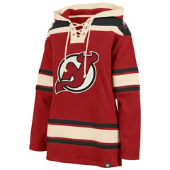 New Jersey Devils '47 Women's Superior Lacer Pullover Hoodie