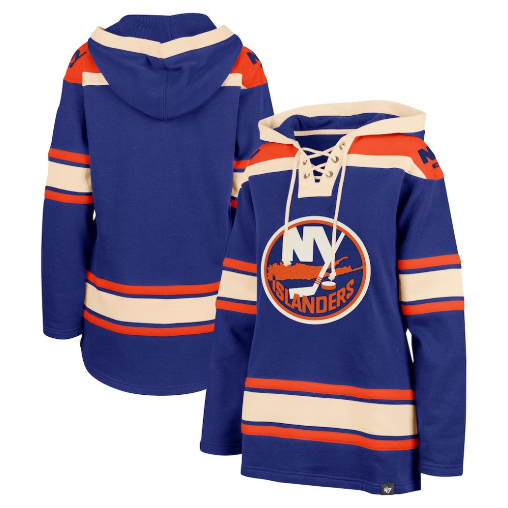 New York Islanders '47 Women's Superior Lacer Pullover Hoodie