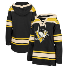 Pittsburgh Penguins '47 Women's Superior Lacer Pullover Hoodie