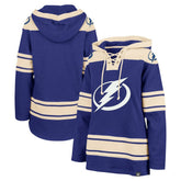 Tampa Bay Lightning '47 Women's Superior Lacer Pullover Hoodie