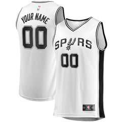 San Antonio Spurs Youth Fast Break Replica Custom Jersey - Association Edition - White | Fanatics online