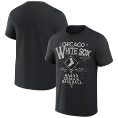 Chicago White Sox Darius Rucker Collection Beach Splatter T-Shirt - Black