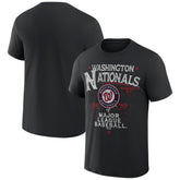 Washington Nationals Darius Rucker Collection Beach Splatter T-Shirt - Black