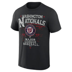 Washington Nationals Darius Rucker Collection Beach Splatter T-Shirt - Black