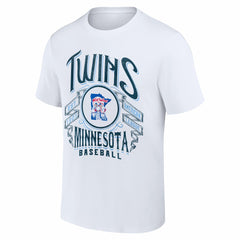 Minnesota Twins Darius Rucker Collection Distressed Rock T-Shirt - White