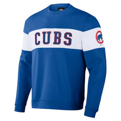 Chicago Cubs Darius Rucker Collection Stripe Pullover Sweatshirt - Royal