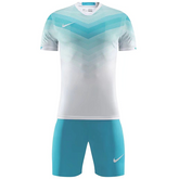 NK-907 Customize Team White Soccer Jersey Kit(Shirt+Short)