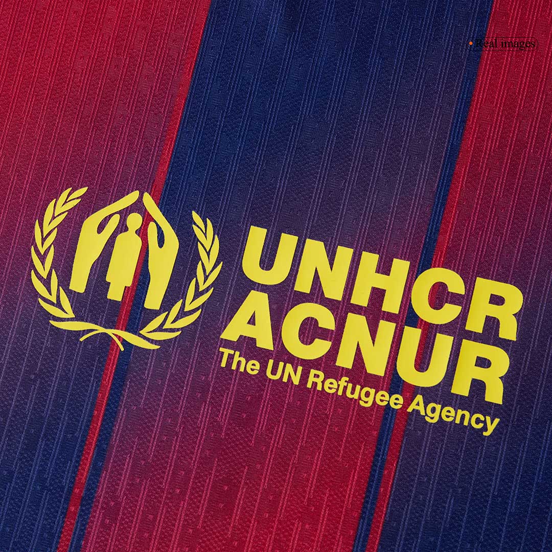 RAPHINHA #11 Barcelona Home Match Jersey Player Version 2025/26 - UCL