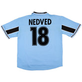 Nedved #18 Retro Lazio Home Jersey 1998/00