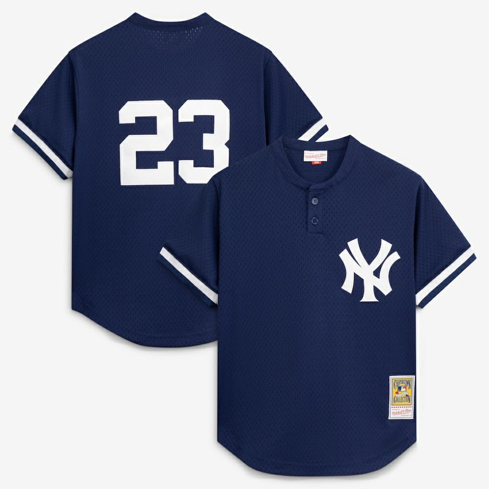 Don Mattingly New York Yankees Authentic Batting Practice Jersey - Navy | Mitchell & Ness