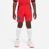 2022-23 England Youth Away Soccer Short Red-Blue Void | Discount