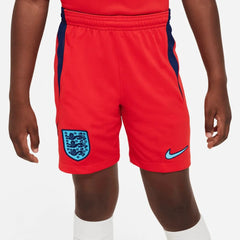 2022-23 England Youth Away Soccer Short Red-Blue Void | Discount
