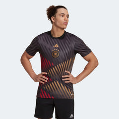 2022-23 Germany Pre-Match Soccer Jersey - Black-Grey-Red | Outlet