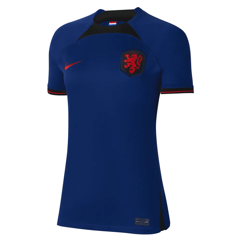 2022-23 Netherlands Women's Away Soccer Jersey - Deep Royal Blue | Discount