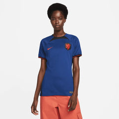 2022-23 Netherlands Women's Away Soccer Jersey - Deep Royal Blue | Discount