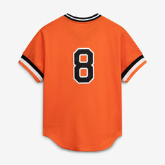 Cal Ripken Jr. Baltimore Orioles Authentic Batting Practice Jersey - Orange | Mitchell & Ness