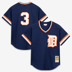 Alan Trammell Detroit Tigers Authentic Batting Practice Jersey - Navy | Mitchell & Ness