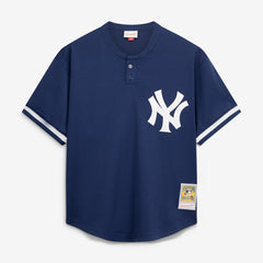 Bernie Williams New York Yankees Authentic Batting Practice Jersey - Navy | Mitchell & Ness