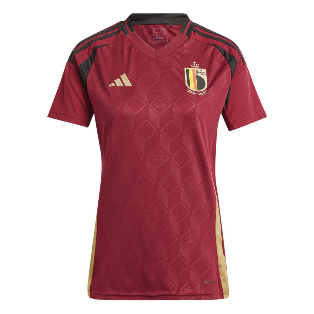 2024-25 Belgium Women's Stadium Home Soccer Jersey | Outlet