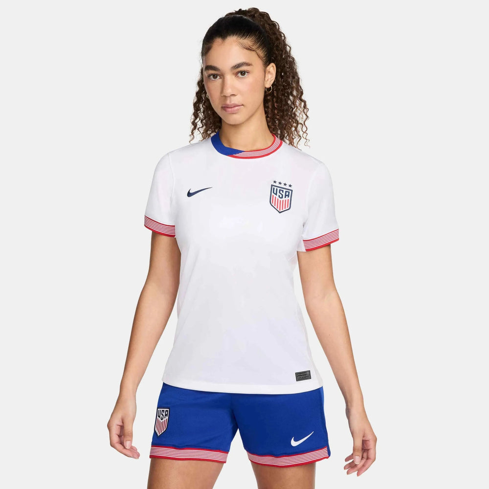 2024-25 USA Women's Stadium Home Soccer Jersey | Online