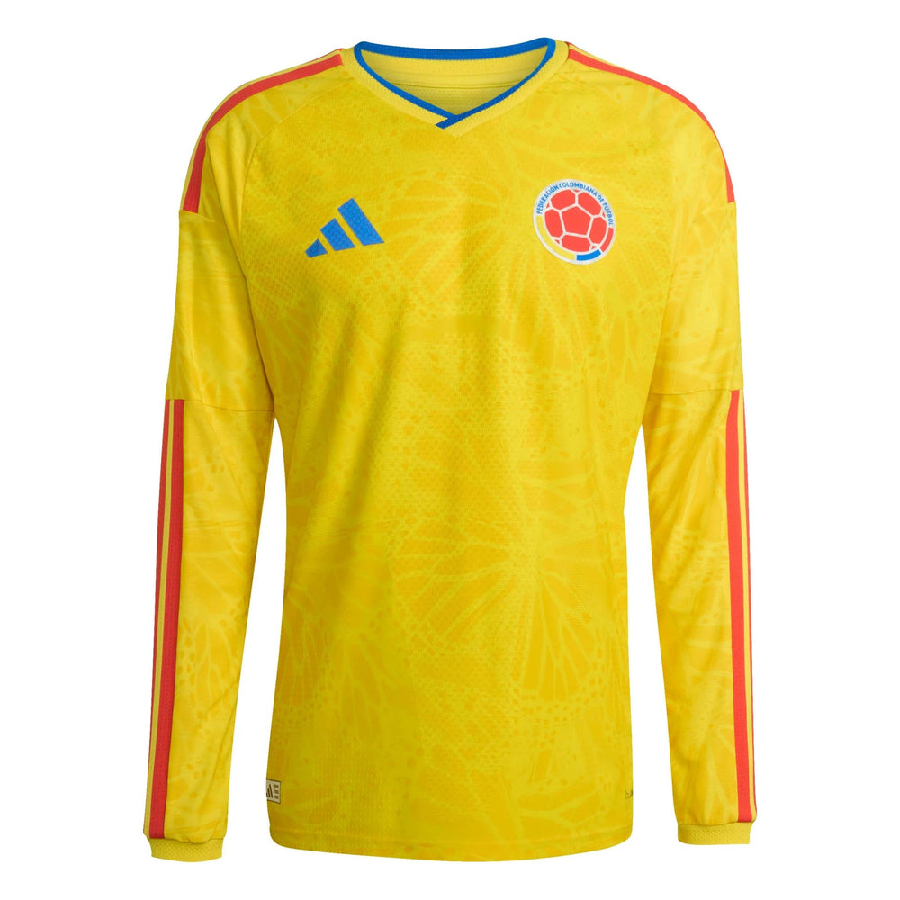2026 Colombia Men's Authentic Home Long-Sleeve Soccer Jersey | Online