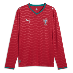 2026 Portugal Men's Stadium Home Long-Sleeve Soccer Jersey | On sale