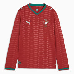 2026 Portugal Youth Stadium Home Long-Sleeve Jersey | Outlet