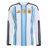 2026 Argentina Men's Stadium Home Long-Sleeve Soccer Jersey | Sale