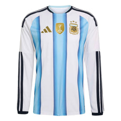 2026 Argentina Men's Stadium Home Long-Sleeve Soccer Jersey | Sale