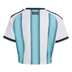 2026 Argentina Women's Stadium Home Cropped Soccer Jersey | Discount