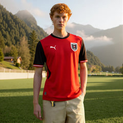 2026 Austria Men's Stadium Home Soccer Jersey | On sale
