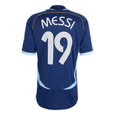 2006 Argentina Men's Retro Stadium Away Messi #19 Soccer Jersey | For sale