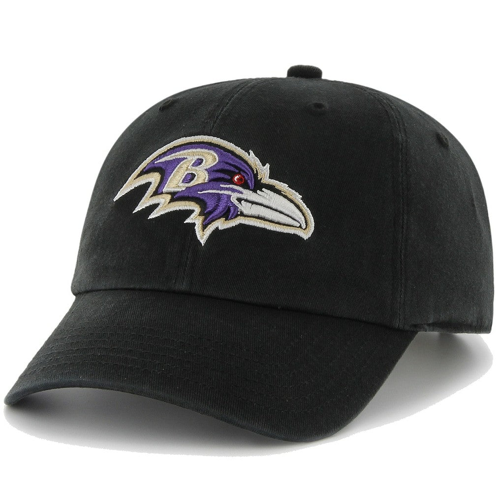 NFL Baltimore Ravens '47 Brand  Clean Up Adjustable Hat