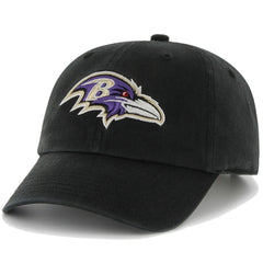 NFL Baltimore Ravens '47 Brand  Clean Up Adjustable Hat