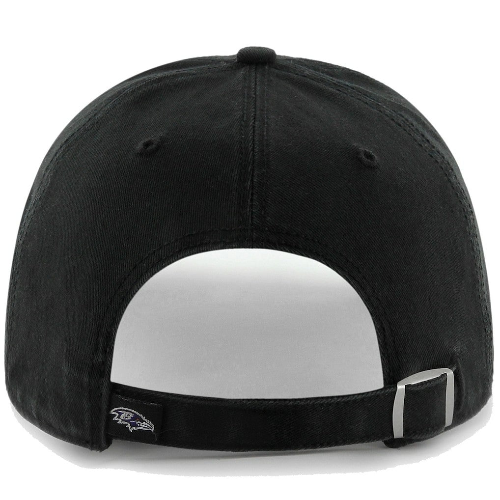 NFL Baltimore Ravens '47 Brand  Clean Up Adjustable Hat