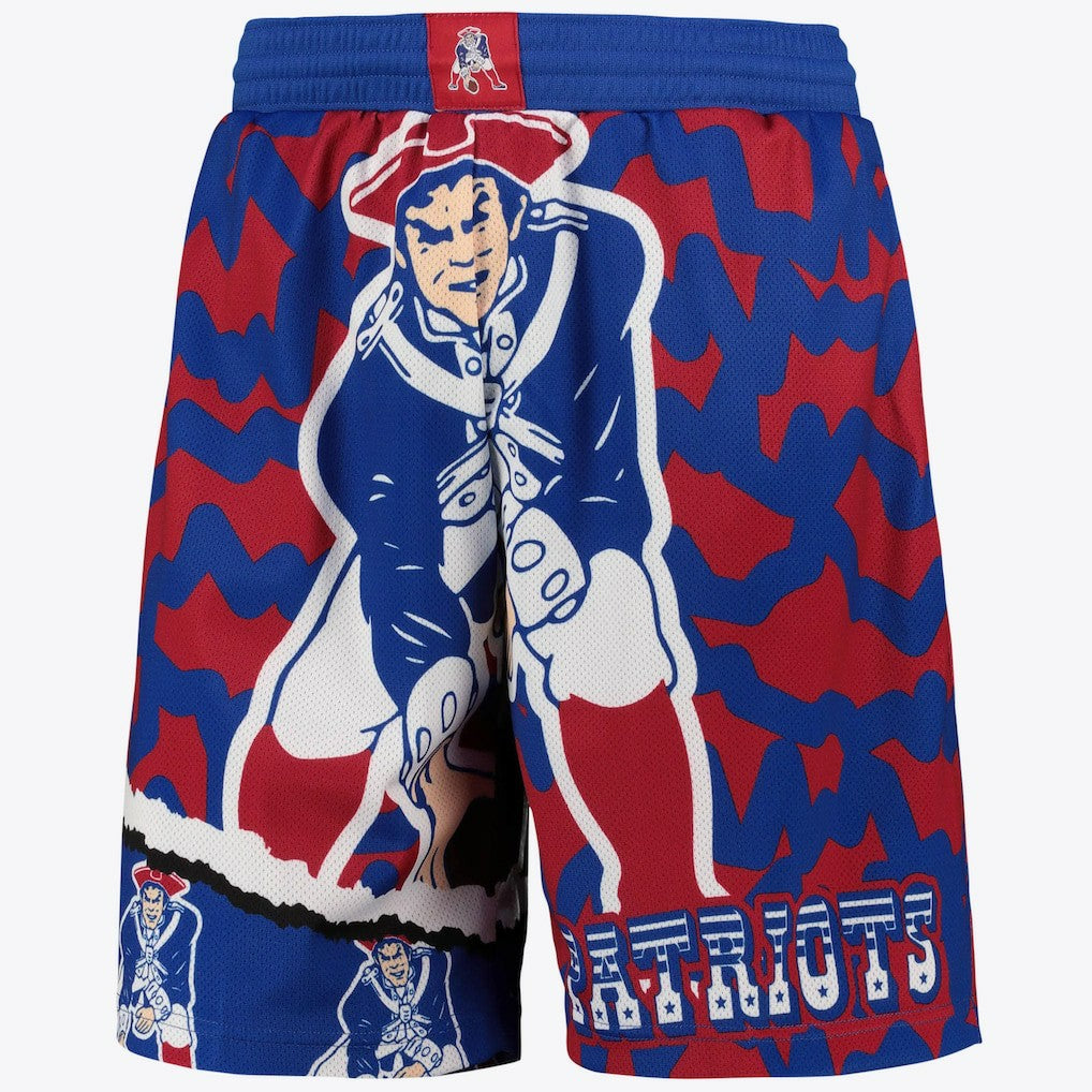 NFL New England Patriots Jumbrotron Sublimated Short