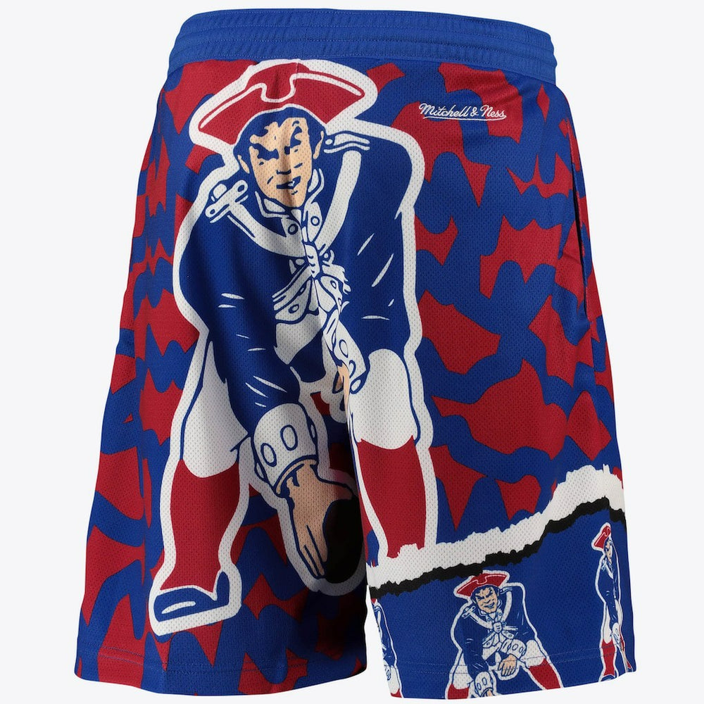 NFL New England Patriots Jumbrotron Sublimated Short