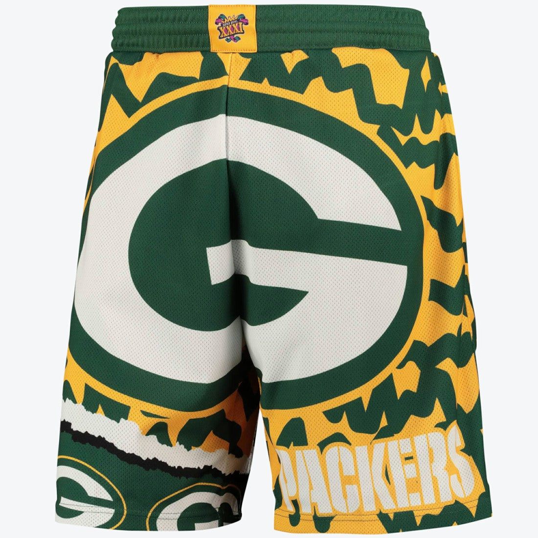 NFL Green Bay Packers Jumbrotron Sublimated Short