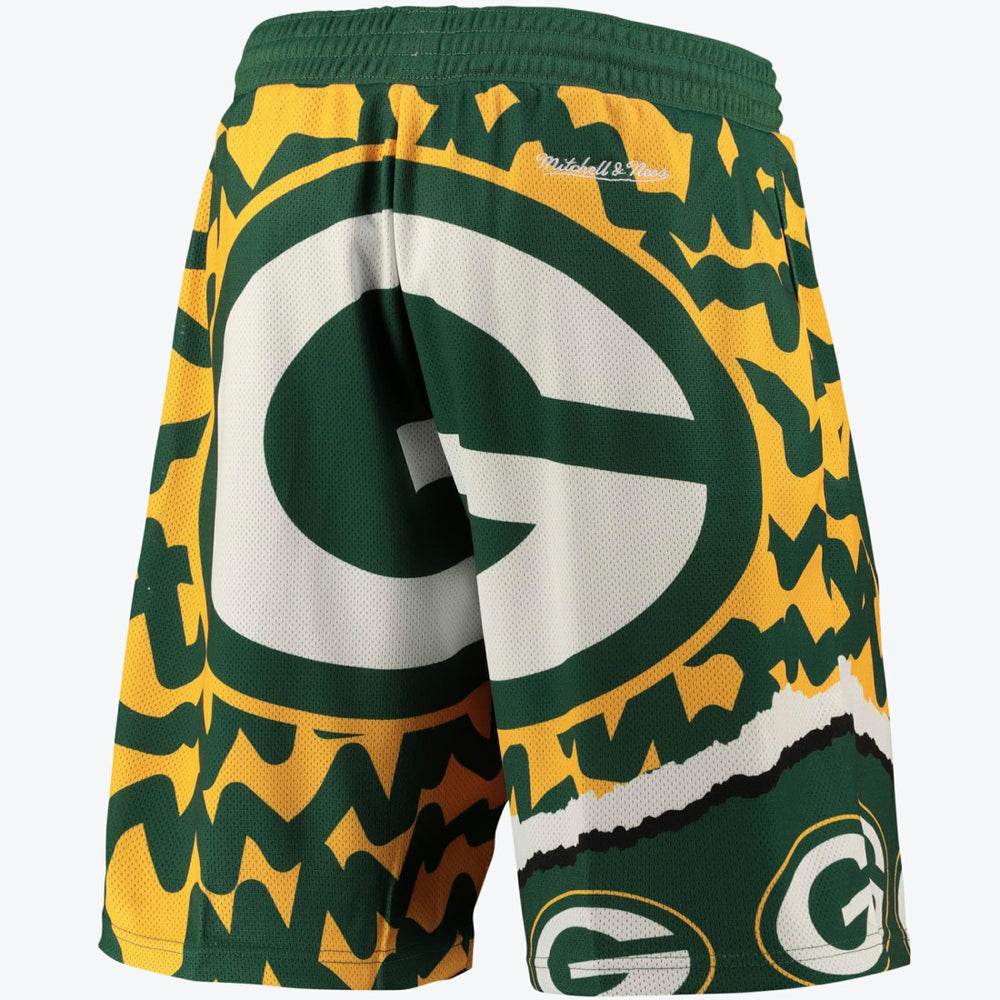 NFL Green Bay Packers Jumbrotron Sublimated Short