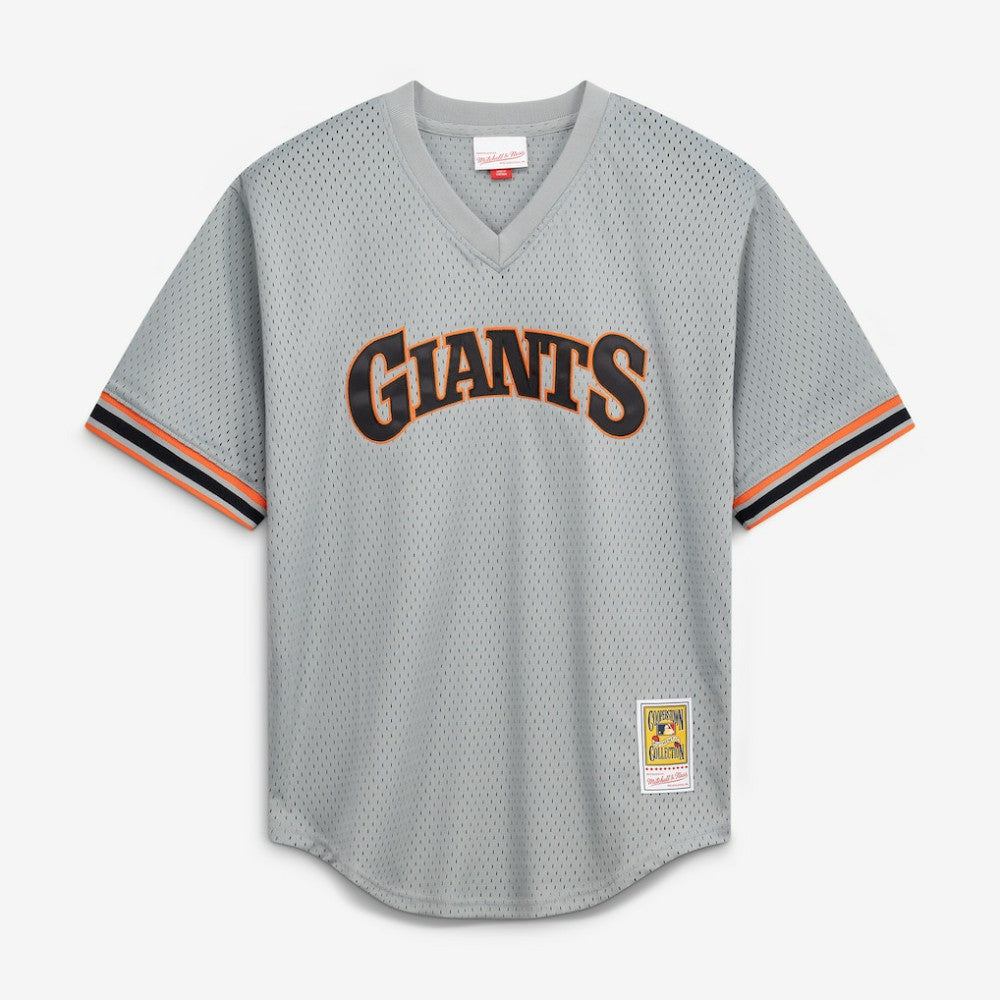 Will Clark San Francisco Giants Authentic Batting Practice Jersey - Gray | Mitchell & Ness