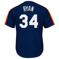 Nolan Ryan Houston Astros Authentic Batting Practice Jersey - Navy | Mitchell & Ness
