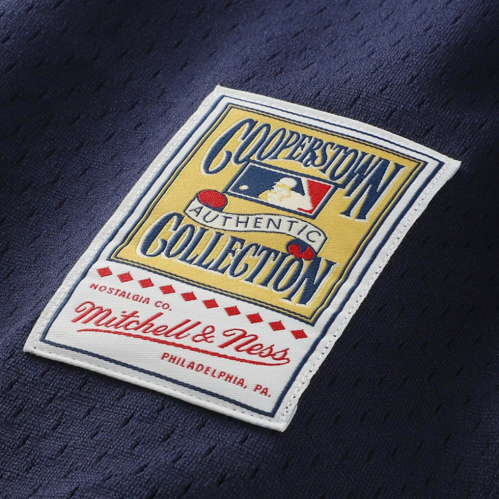 Ozzie Smith St. Louis Cardinals Authentic Batting Practice Jersey - Navy | Mitchell & Ness
