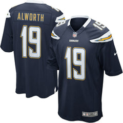 NFL Los Angeles Chargers San Diego Chargers Lance Alworth Gridiron Classics Retired Player Game Jersey