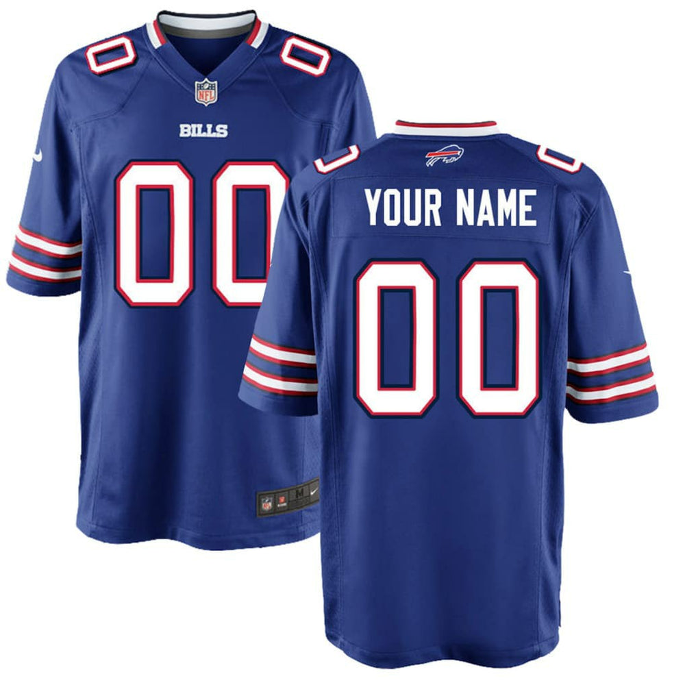 NFL Buffalo Bills Youth Custom Game Jersey