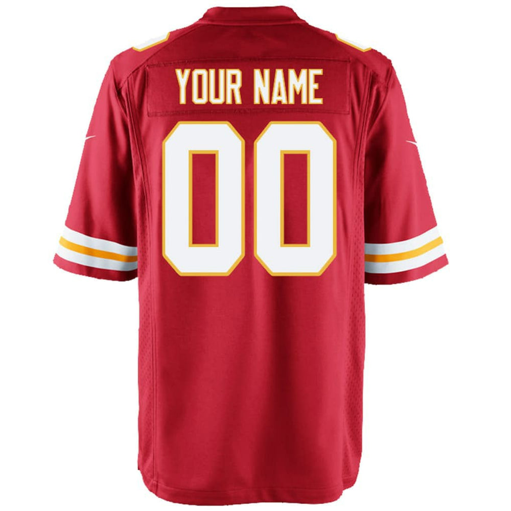 NFL Kansas City Chiefs Youth Custom Game Jersey