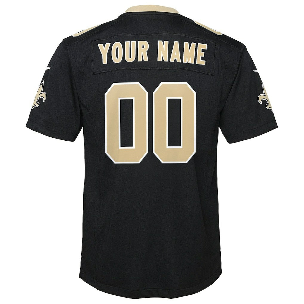 NFL New Orleans Saints Youth Custom Game Jersey
