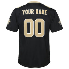 NFL New Orleans Saints Youth Custom Game Jersey