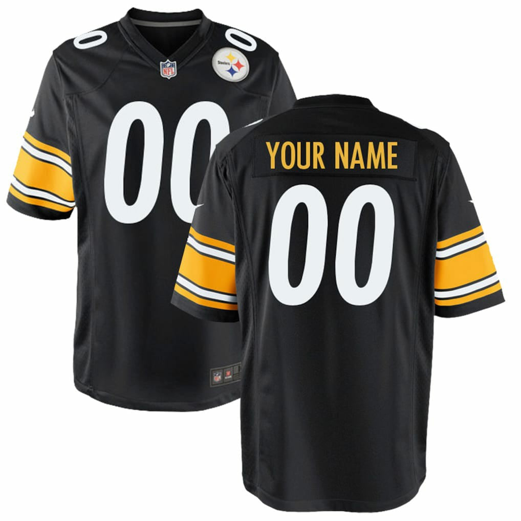 NFL Pittsburgh Steelers Youth Custom Game Jersey