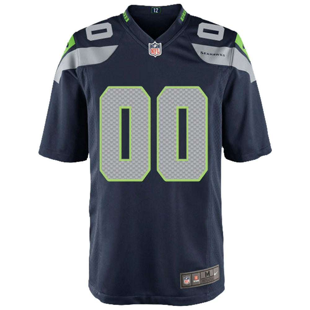 NFL Seattle Seahawks Youth Custom Game Jersey