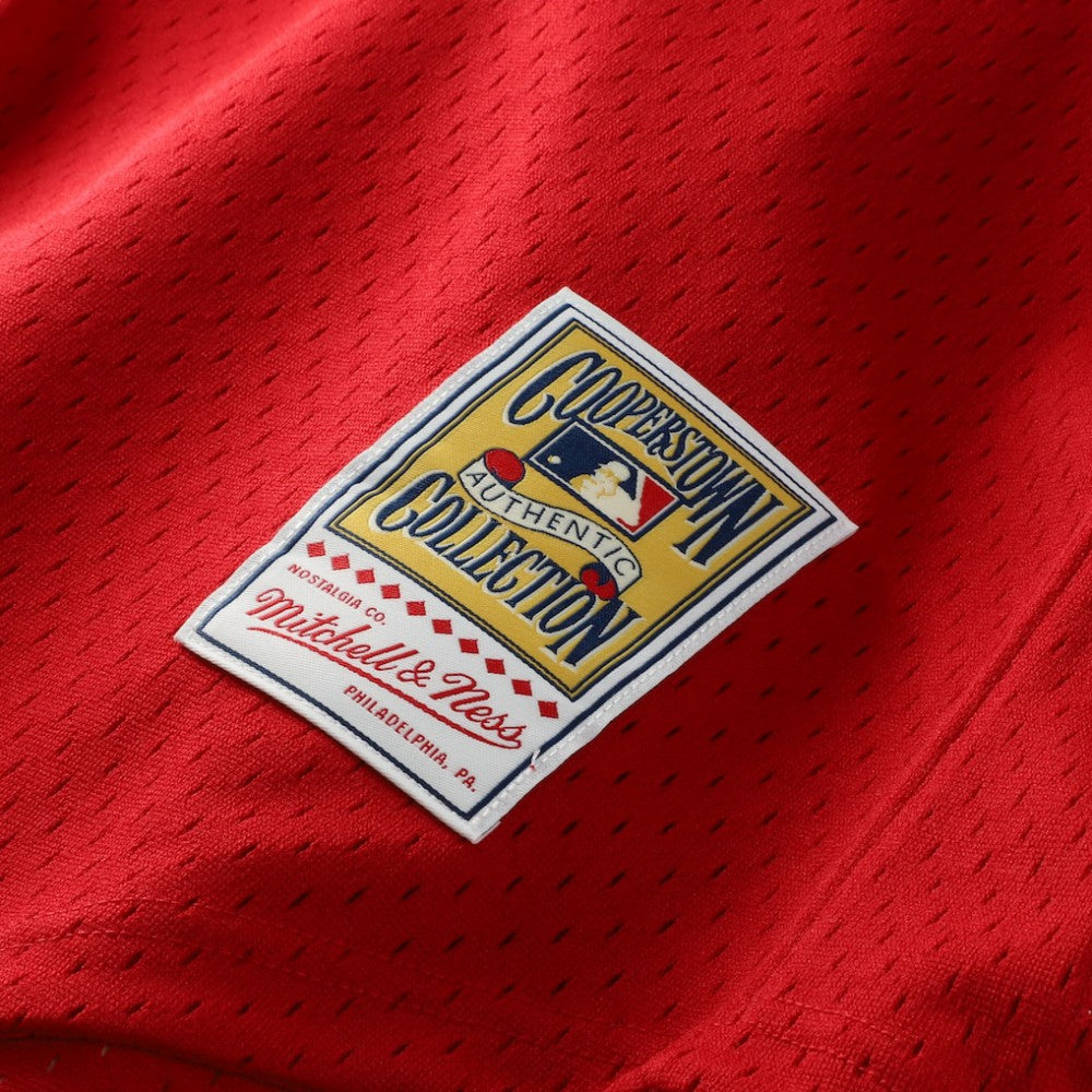 Ozzie Smith St. Louis Cardinals Authentic Batting Practice Jersey - Scarlet | Mitchell & Ness